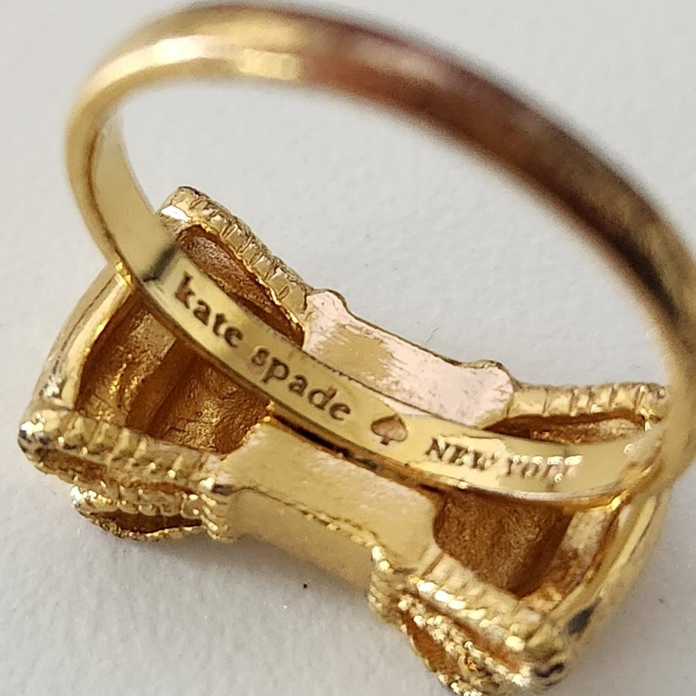 Kate Spade Bow Ring Size 7